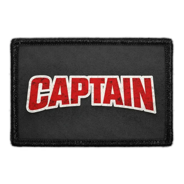Pull Patch Captain patch 76x51 mm brandmand velcro