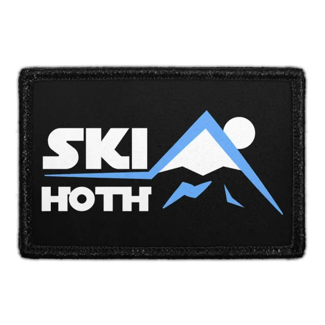 Pull Patch Ski Hoth patch 7,6x5 cm velcro