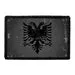 Pull Patch Albania Flag patch distressed sort hvid