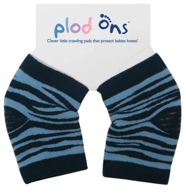 Sock Ons Plod Ons knæbeskytter zebra stripe