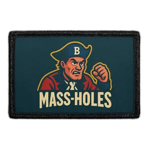 Pull Patch Mass-Holes patch 3x2 velcro