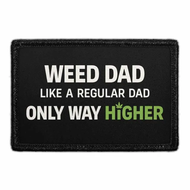 Pull Patch Weed Dad patch velcromærke far