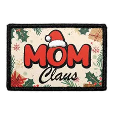Pull Patch Mom Claus patch velcro jul 1 stk