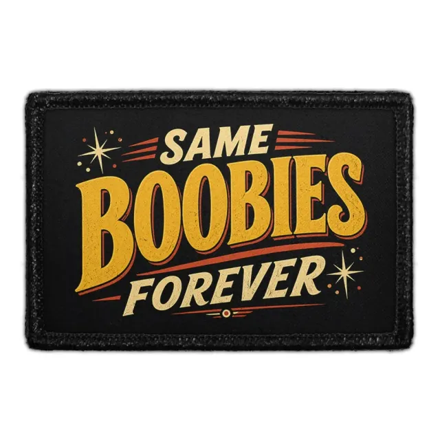 Pull Patch Same Boobies Forever patch polterabend