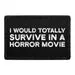 Pull Patch Horror Movie patch 7,6x5 cm velcro