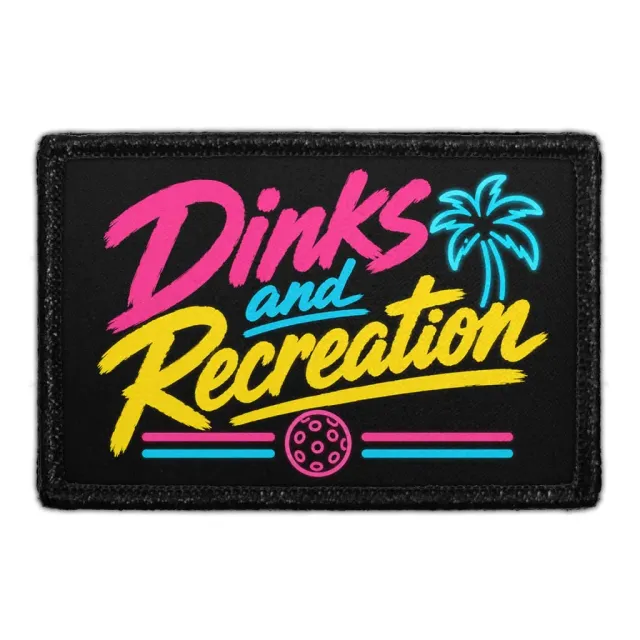 Pull Patch Dinks and Recreation patch 76x51 mm velcro