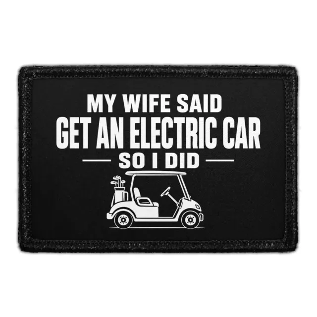 Pull Patch Electric Car Golf Cart patch golf sjov