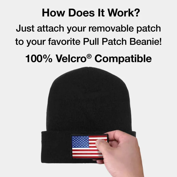 Pull Patch Premium Beanie Flexfit hue sort