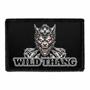 Pull Patch Wild Thang Werewolf patch velcro