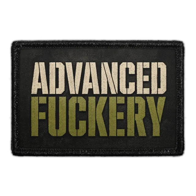 Pull Patch Advanced Fuckery patch med velcro 7,6x5 cm