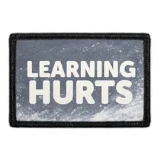 Pull Patch Learning Hurts patch skole humor