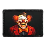 Pull Patch The Velvet Laugh Scary Clown patch 3x2 velcro