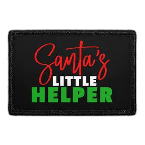 Pull Patch Santa's Little Helper patch 3x2 jul