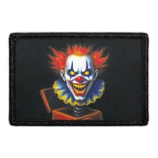 Pull Patch Jack-in-the-Box from Hell patch velcro klovn