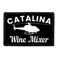 Pull Patch Catalina Wine Mixer patch med velcro