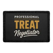 Pull Patch Treat Negotiator patch med velcro