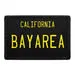 Pull Patch Bay Area California License Plate patch