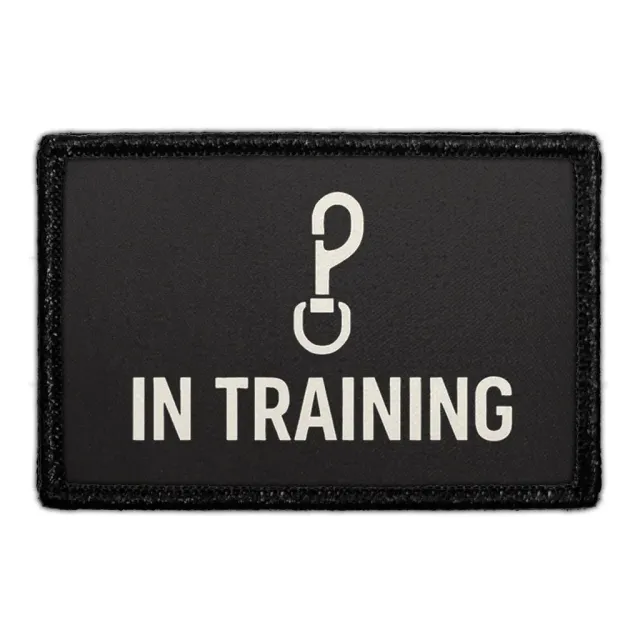 Pull Patch In Training Badge patch med velcro – hvalpetræning