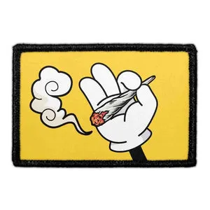 Pull Patch Cartoon Hand Joint velcropatch 7,6x5 cm