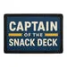 Pull Patch Captain of the Snack Deck patch krydstogt