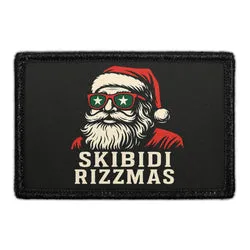 Pull Patch Skibidi Rizzmas patch med velcro jul