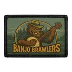 Pull Patch Banjo Brawlers patch med velcro 7,6x5 cm