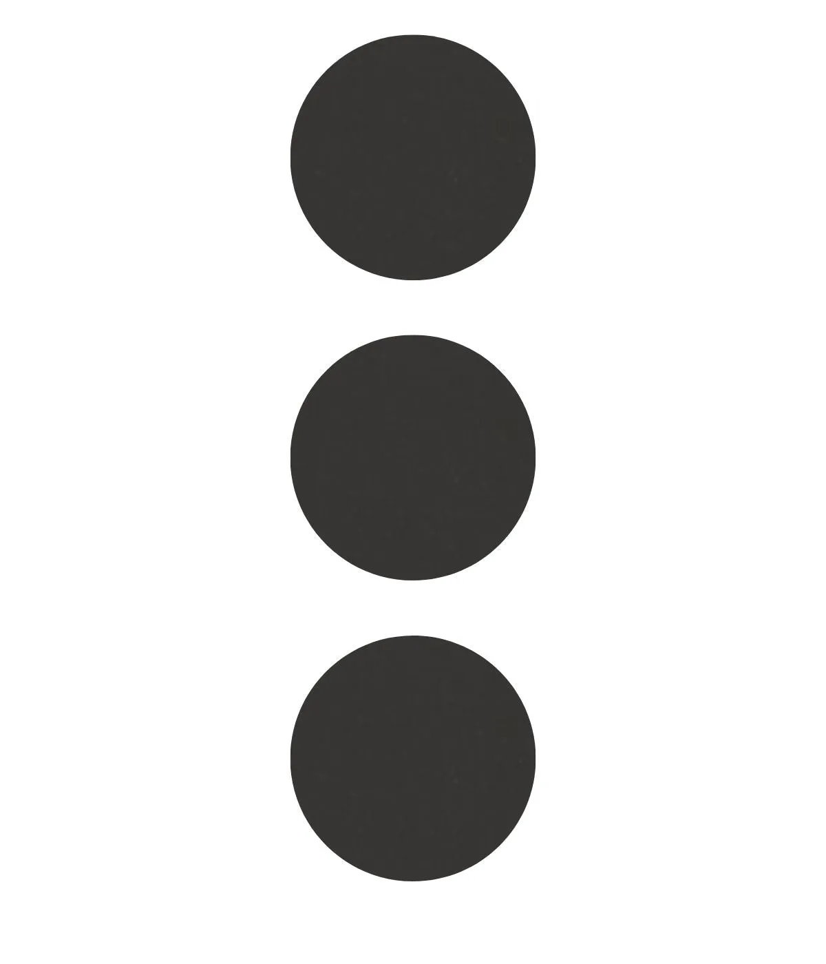 FabPatch REFLECTIVE Black dots lapper 3 stk refleks