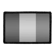 Pull Patch Ireland Flag patch sort hvid velcro
