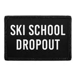 Pull Patch Ski School Dropout patch 7,6x5 cm