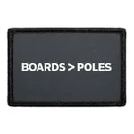 Pull Patch Boards Poles patch 3x2 snowboard