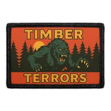Pull Patch Timber Terrors patch 76x51 mm velcro