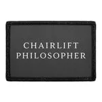 Pull Patch Chairlift Philosopher patch ski