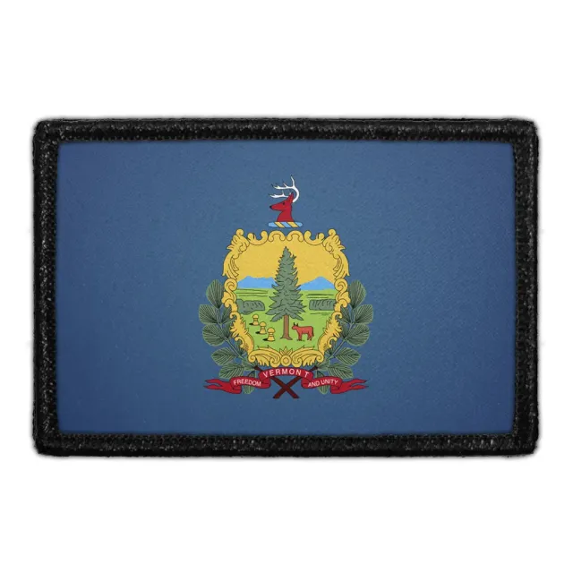 Pull Patch Vermont State Flag patch farve