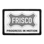 Pull Patch Frisco City Flag sort-hvid patch 3x2 velcro