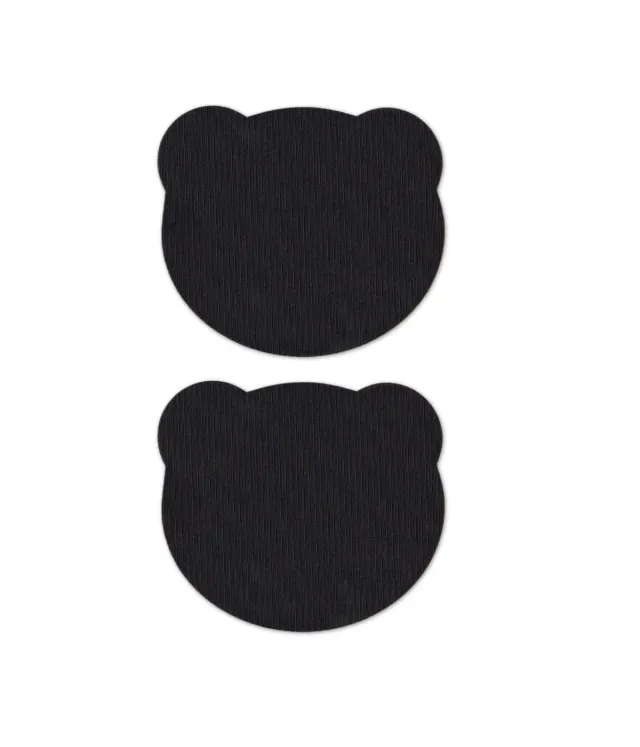 FabPatch Extreme Black Bears lapper 2-pak slidstærk