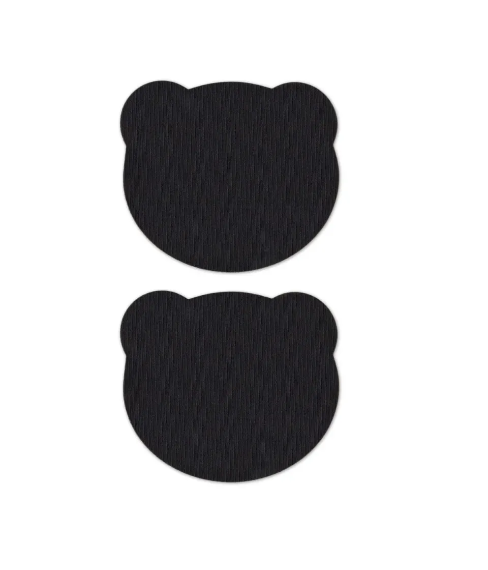 FabPatch Extreme Black Bears lapper 2-pak slidstærk