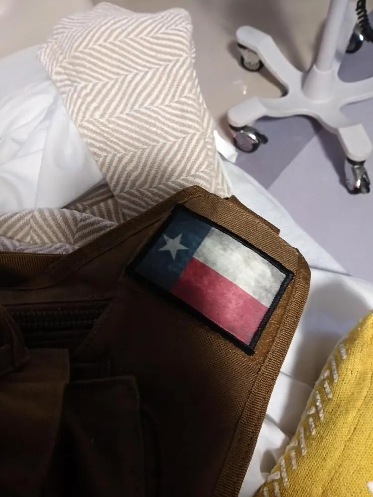 Pull Patch BBQ Beer Texas patch med velcro hook