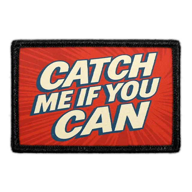 Pull Patch Catch Me If You Can patch med velcro hund