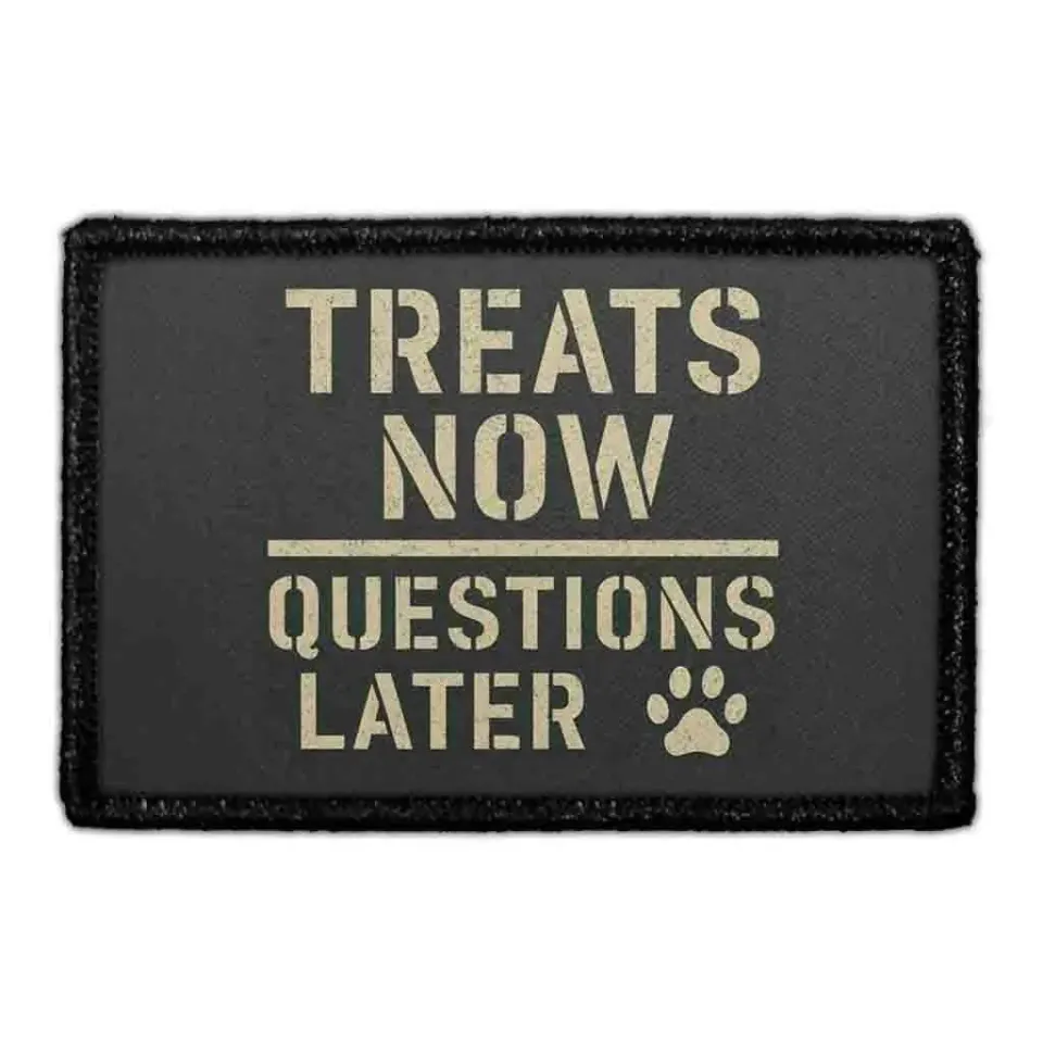 Pull Patch Treats Now Questions Later patch godbid
