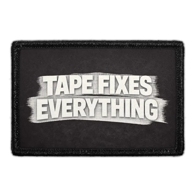 Pull Patch Tape Fixes patch 3x2 velcro maker