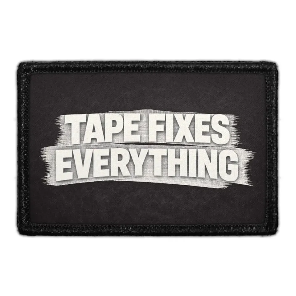 Pull Patch Tape Fixes patch 3x2 velcro maker