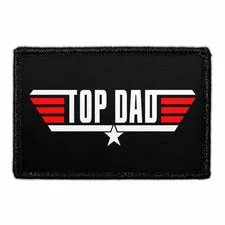 Pull Patch Top Dad patch velcro