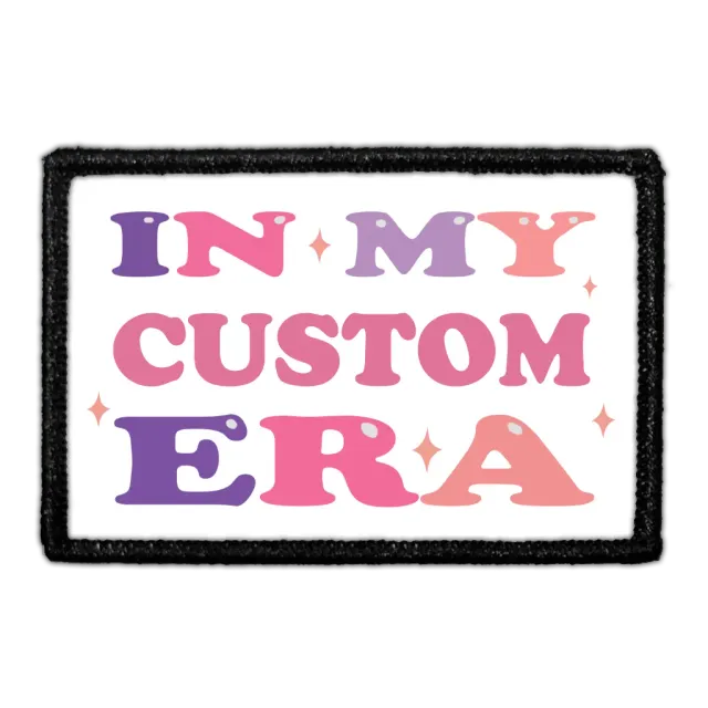 Pull Patch Custom In My Custom Era lap med tekst velcro