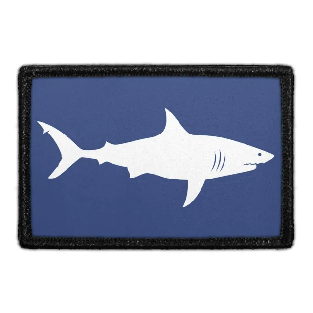 Pull Patch Shark patch 76x51 mm med velcro