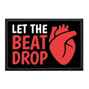 Pull Patch Let The Beat Drop patch velcro 1 stk