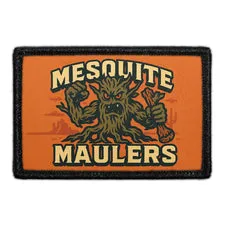 Pull Patch Mesquite Maulers patch 76x51 mm velcro
