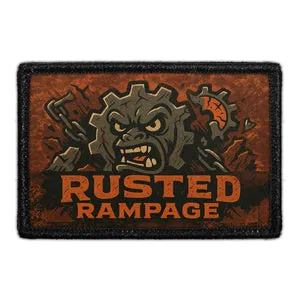 Pull Patch Rusted Rampage patch velcro grafik