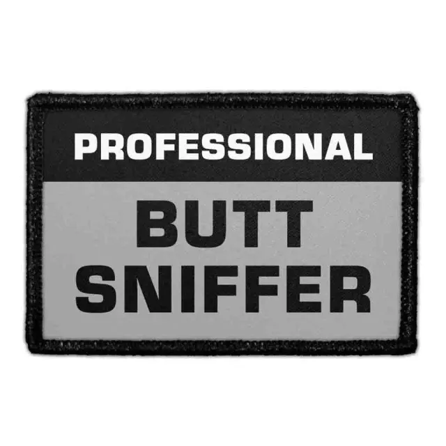Pull Patch Professional Butt Sniffer patch med velcro sjov