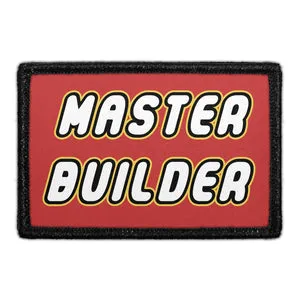 Pull Patch Master Builder patch med velcro
