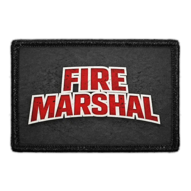 Pull Patch Fire Marshall patch med velcro til uniform